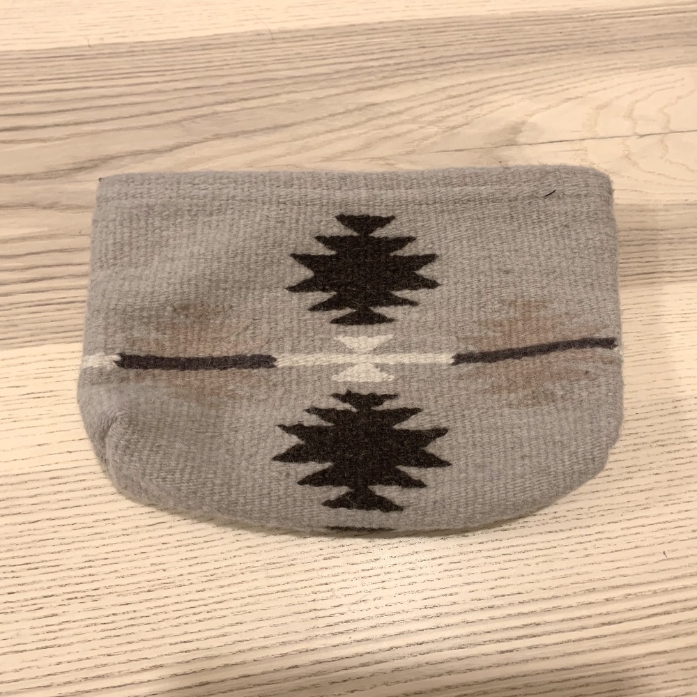 MZ Made wool aztec bag